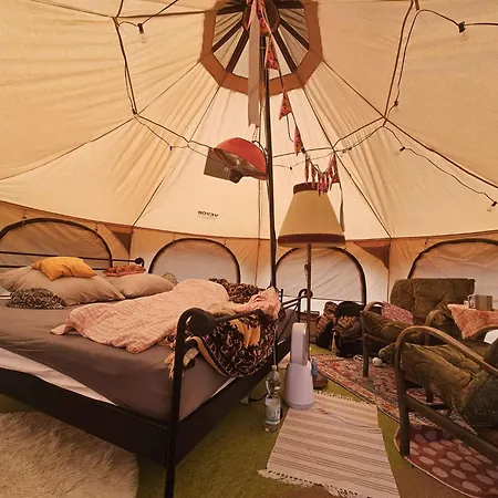 Beheizte Jurte Zelt Glamping Winter Hessen Main-kinzig Campingplatz Schlüchtern