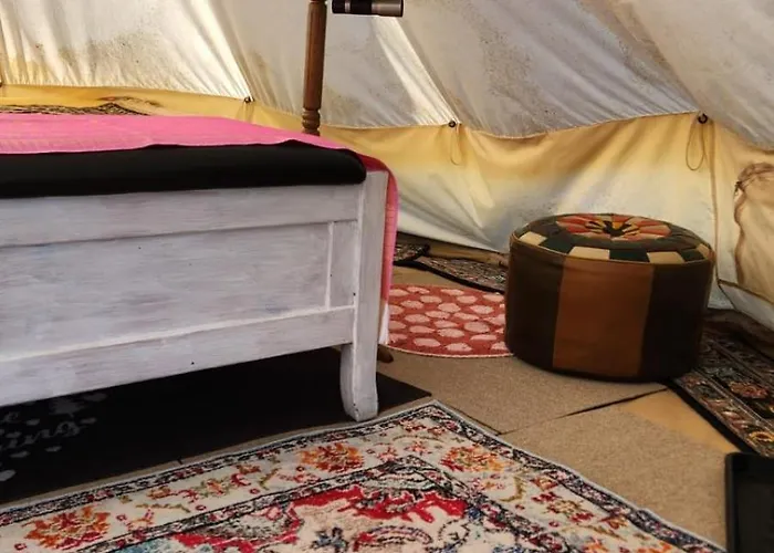 Campingplatz Beheiztes Tipi Zelt Luftbett Winter Hessen Main-kinzig