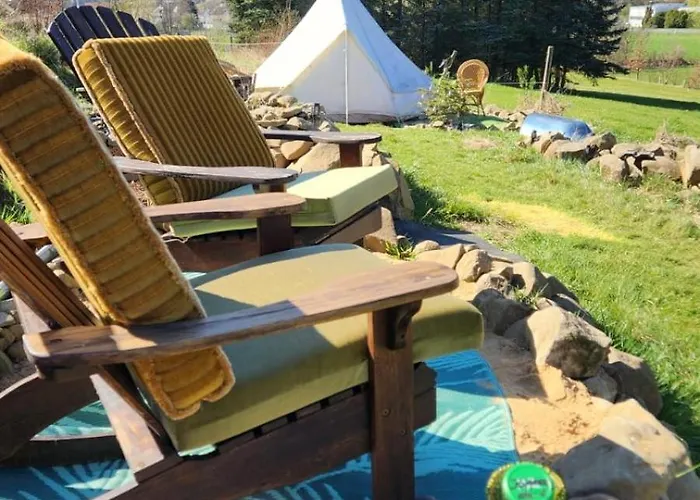 Beheiztes Tipi Zelt Luftbett Winter Hessen Main-kinzig Campingplatz *